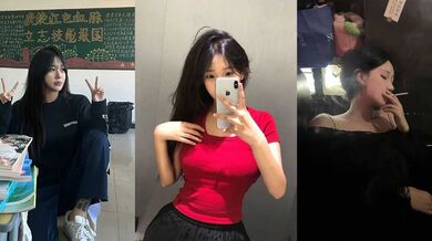 长春花腿小妹 赵嘉怡 不雅视频流出 被土豪玩成专属性奴 假屌狂桶肥美嫩穴 狗链拴脖楼道撅臀挨操 超淫浪！